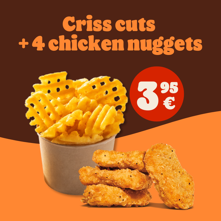 Criss Cuts & Nuggets campaign image