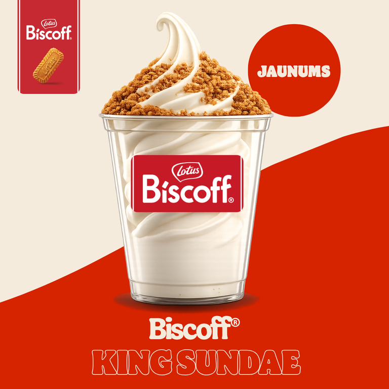 King Sundae Biscoff