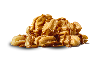 Mini Churros ar karameļu mērci